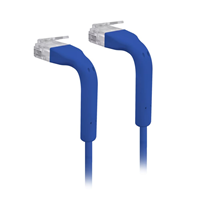Ubiquiti Patch Cable, 0.1m, Blue, 10-Pack, 2Yr Warr [NHU-UC-RJ45-BL-10]