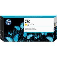 HP 730 300-ml Yellow DesignJet Ink - P2V70A for HP Designjet T1600 Printer