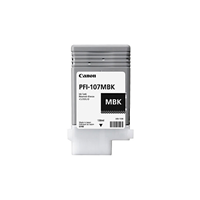 Canon PFI107 Matte Black ink - PFI-107MBK for Canon ImagePROGRAF Series Printer
