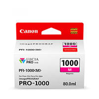 Canon PFI1000 Mag Ink Cart - PFI1000M for Canon imagePROGRAF PRO1000 Printer