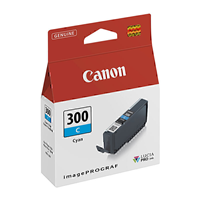 Canon PFI300 Cyan Ink Tank - PFI300C for Canon imagePROGRAF PRO300 Printer