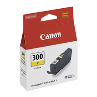 Canon PFI300 Yellow Ink Tank - PFI300Y for Canon imagePROGRAF PRO300 Printer