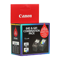 Canon PG640 + CL641 Twin Pack - PG640CL641CP for Canon PIXMA MG3560 Printer