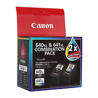 Canon PG640XL + CL641XL Twin Pack - PG640XLCL641XL for Canon PIXMA MG3260 Printer