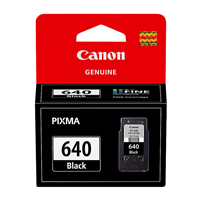 Canon PG640 Black Ink Cart for Canon PIXMA MX536 Printer