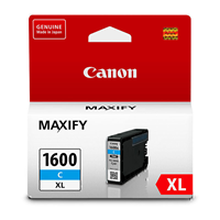 Canon PGI1600XL Cyan Ink Tank - PGI1600XLC for Canon MB2160 Printer