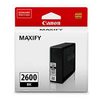 Canon PGI2600BK Black Ink Tank for Canon MB5460 Printer