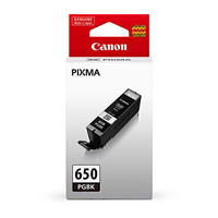 Canon PGI650 Black Ink Cart - PGI650BK for Canon PIXMA IP8760 Printer