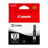 Canon PGI72 Matt Blk Ink Cart - PGI72MBK for Canon PIXMA PRO10 Printer