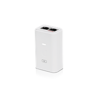 Ubiquiti POE Injector, 24VDC, 24W, Gigabit Ethernet, ESD Protection & LED, Surge Protection, POE-24-24W-G-WH [POE-24-24W-G-WH]