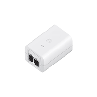 Ubiquiti 24 V DC PoE Adapter, Surge Protection, Earth Ground, White, POE-24-7W-G-WH [POE-24-7W-G-WH]
