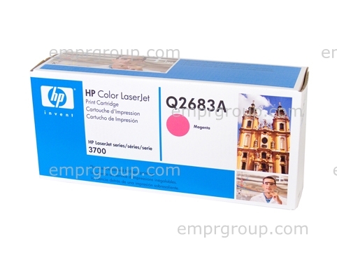 HP COLOR LASERJET 3700DN REMARKETED PRINTER - Q1323AR Cartridge Q2683A
