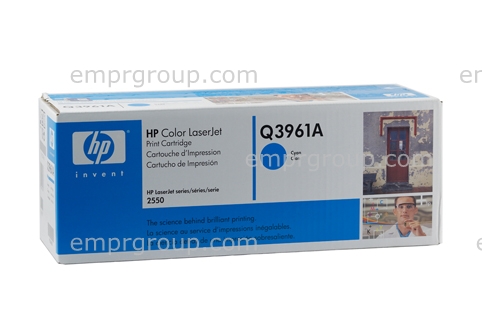 HP COLOR LASERJET 2550L PRINTER - Q3702A Cartridge Q3961A