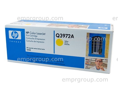 HP COLOR LASERJET 2550LN PRINTER - Q3703A Cartridge Q3972A