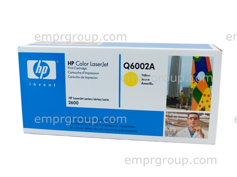HP COLOR LASERJET 2605DTN PRINTER - Q7823A Cartridge Q6002A