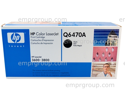 HP COLOR LASERJET CP3505N PRINTER - CB442A Cartridge Q6470A