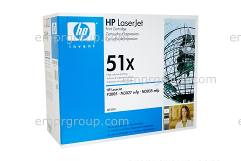 HP LASERJET P3005D REFURBISHED PRINTER - Q7813AR Cartridge Q7551X