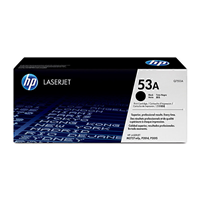 HP 53A Black Toner Cartridge (3,000 pages) - Q7553A for HP LaserJet P2014n Printer