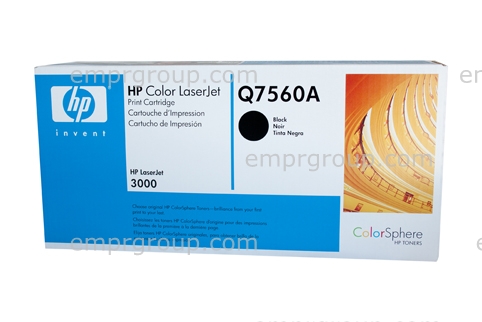 HP COLOR LASERJET 3000N PRINTER - Q7534A Cartridge Q7560A