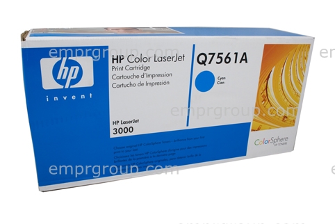 HP COLOR LASERJET 3000DTN PRINTER - Q7536A Cartridge Q7561A