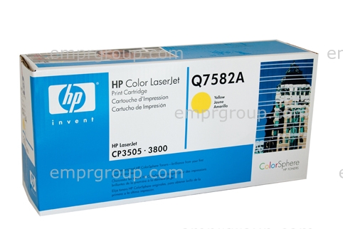 HP COLOR LASERJET 3800 PRINTER - Q5981A Cartridge Q7582A