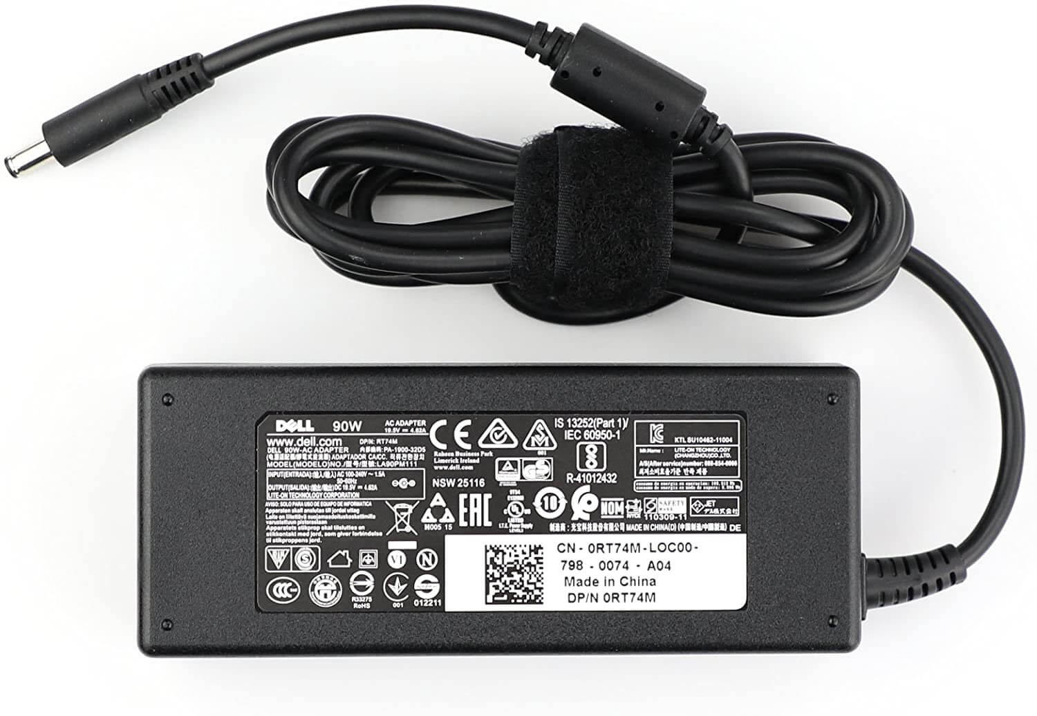 Dell Laptop Charger 90W 4.5mm - RT74M
