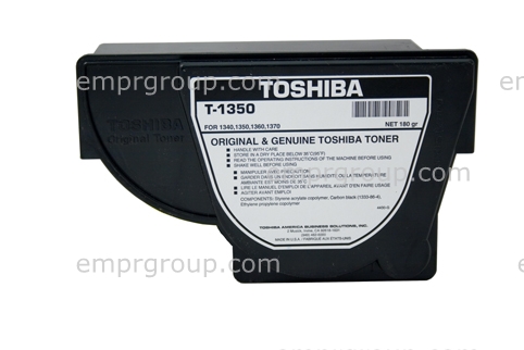 EMPR Part Toshiba BD1340 Toner Black - T1350 Toshiba BD1340 Toner Black