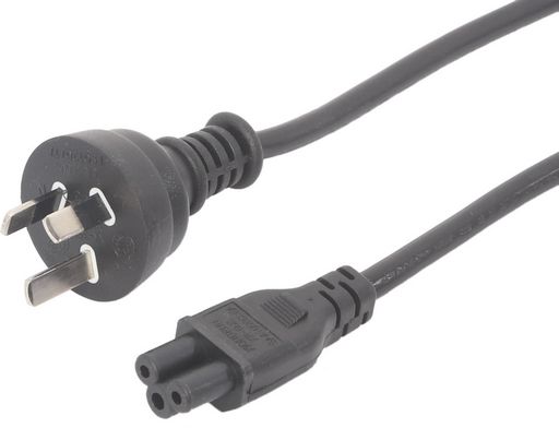 Dynabook Part  Original Dynabook 240VAC Spare Mains Power Cord (3-Pin) (Clover Leaf) (PL4000)