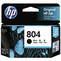 HP 804 Black Ink Cartridge (200 pages) - T6N10AA for HP TANGO Series Printer