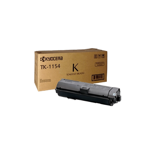 Kyocera TK1154 Toner Kit 3,000 pages - TK-1154 for Kyocera ECOSYS P2235DW Printer