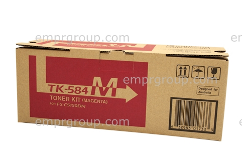 Kyocera TK584 Magenta Toner - TK-584M for Kyocera P Series Printer