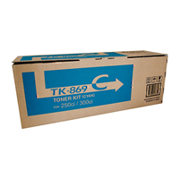 Kyocera TK869C Cyan Toner - TK-869C for Kyocera TASKalfa 250ci Printer