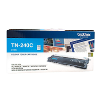 Brother TN240 Cyan Toner Cart - TN-240C for Brother HL-3040CN Printer
