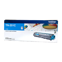 Brother TN251 Cyan Toner Cart - TN-251C for Brother DCP-9015CDW Printer