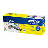 Brother TN253 Yell Toner Cart 1,300 pages - TN-253Y for Brother HL-L3270CDW Printer