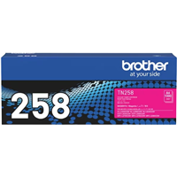 Brother TN258 Magenta Toner (1,000 pages) for Brother HL-L3280CDW Printer