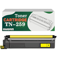 Brother TN259 Yellow Toner (4,000 pages) for Brother MFC-L8390CDW Printer