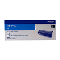 Brother TN446 Cyan Toner Cart 6,500 pages - TN-446C for Brother HL-L9310CDW Printer