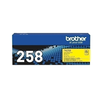 Brother TN258 Yel Toner Cart - TN258Y for Brother DCP Series Printer