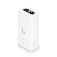 Ubiquiti PoE 802.11AF Adapter, 15W, RJ45, Earth Ground, U-POE-af [U-POE-AF]