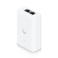 Ubiquiti PoE+ Adapter, 30W of PoE+, RJ45 Data Input, AC Cable, U6 AP Suitable, U-POE-at [U-POE-AT]