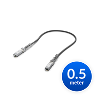 Ubiquiti 10Gbps DAC Cable, 0.5m, SFP+, UACC-DAC-SFP10-0.5M [UACC-DAC-SFP10-0.5M]