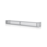 Ubiquiti 1U Vented Rack Panel, Silver, for Toolless Mini Rack, UACC-Rack-Panel-Vented-1U [UACC-RACK-PANEL-VENTED-1U]