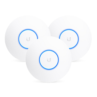 Ubiquiti NanoHD UniFi Compact 802.11ac Wave2 MU-MIMO Access Point, 3-Pack, No PoE, UAP-nanoHD-3 [UAP-NANOHD-3]