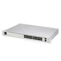 Ubiquiti UniFi 24-port Switch, (24) Gigabit RJ45, (2) 10G SFP+, USW-Pro-24 [USW-PRO-24]