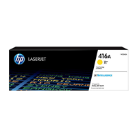 HP 416A Yellow Toner Cartridge (2,100 pages) - W2042A for HP Color LaserJet Pro M454 Printer