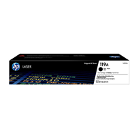 HP 119A Black Toner Cartridge (1,000 pages) - W2090A for HP Color Laser MFP 178nw Printer