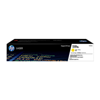 HP 119A Yellow Toner Cartridge (700 pages) - W2092A for HP Color Laser MFP 178nwg Printer