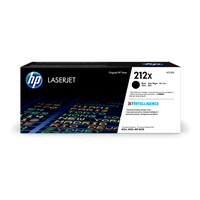 HP 212X Black Toner Cartridge (13,000 pages) - W2120X for HP Color LaserJet Enterprise M554dn Printer