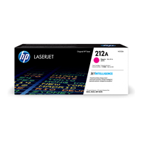 HP 212A Magenta Toner Cartridge (4,500 pages) - W2123A for HP Color LaserJet Enterprise MFP M578f Printer